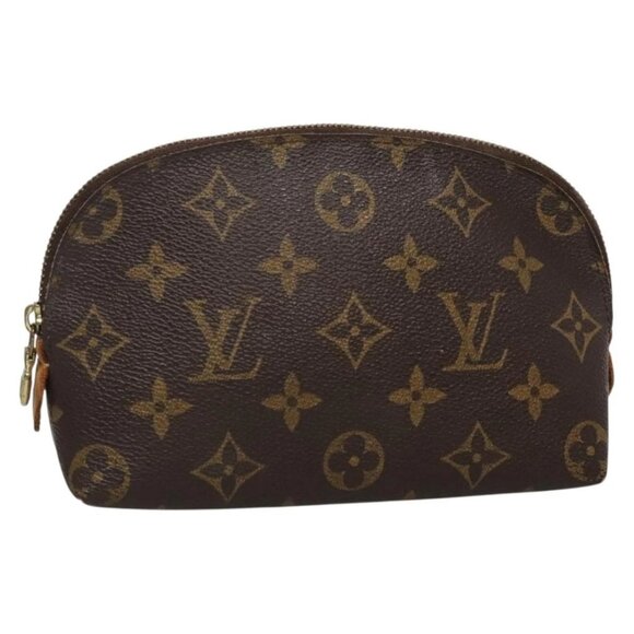 LOUIS VUITTON Monogram Pochette Cosmetic PM Pouch M43998 LV Auth 140084 - Picture 1 of 16